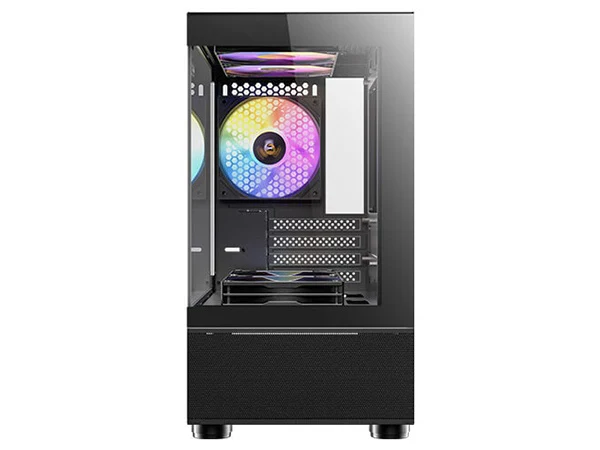 Antec CX200M RGB Elite mATX Gaming Case - Black - Image 5