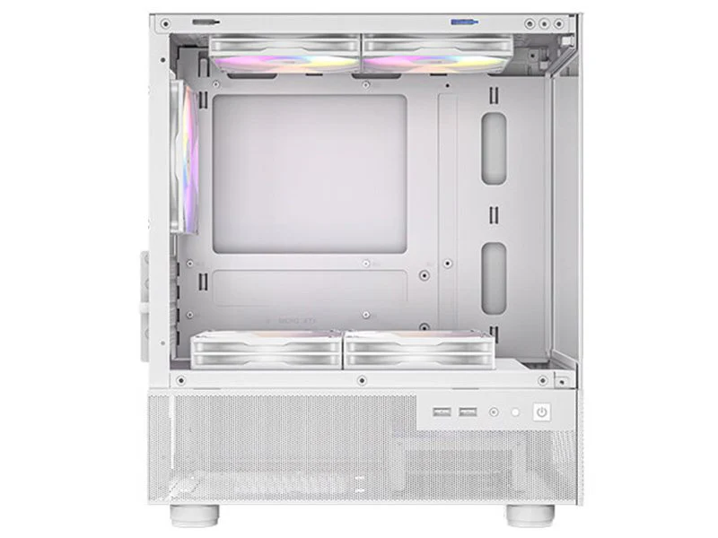 Antec CX200M RGB Elite Micro-ATX Gaming Case - White - Image 10