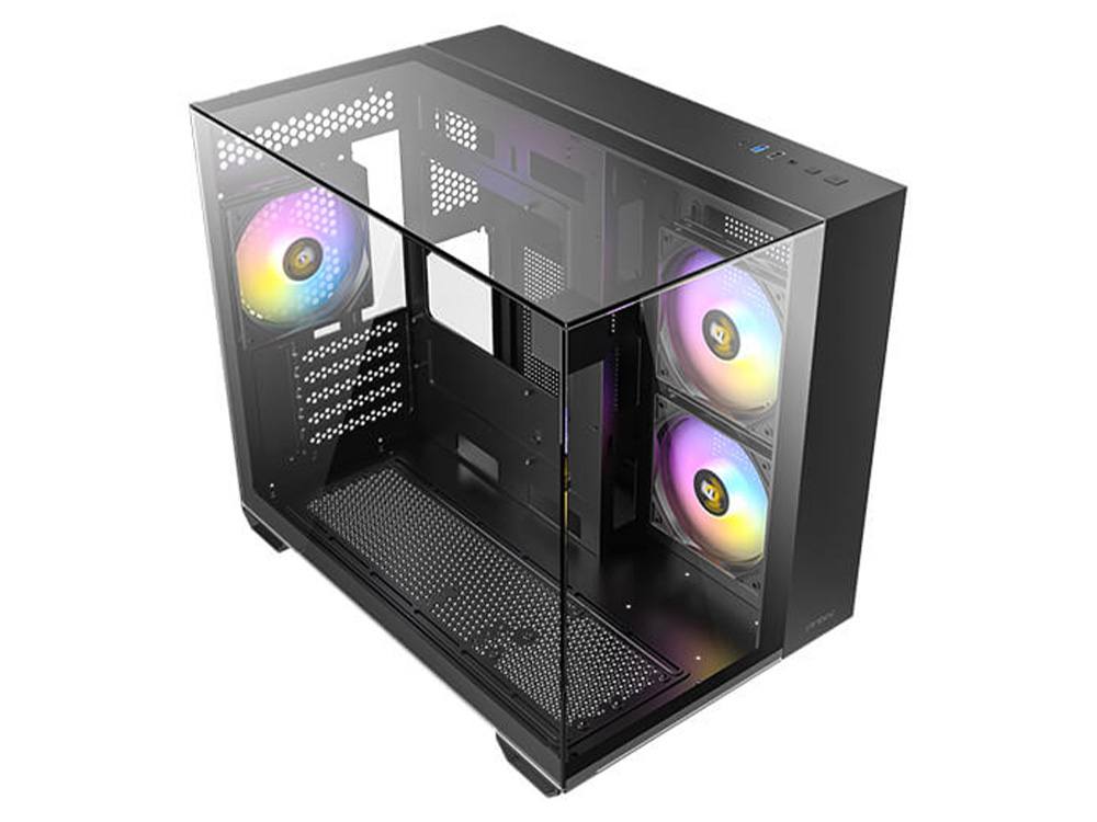 Antec CX600M Trio ARGB Micro-ATX Mini-Tower Case - Black - Image 2