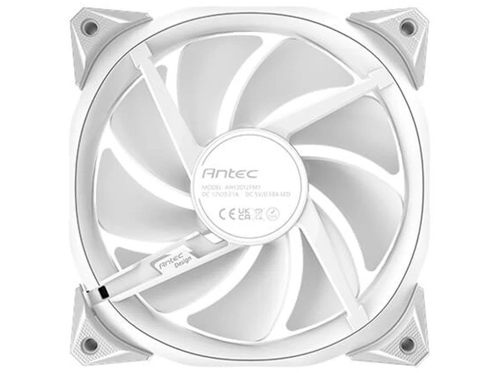 Antec Fusion 120 ARGB Case Fan with Controller White - 5 Pack (Fusion 120 ARGB W_5PK) - Image 6