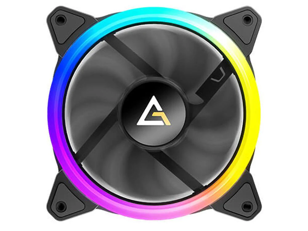 Antec Neon 12 ARGB PWM 120mm Case Fan with ARGB Controller - 3 Pack (Neon 120 ARGB_3PK) - Image 2