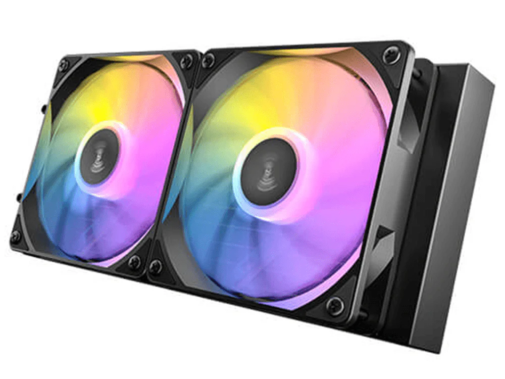 Antec Vortex Lum 240mm ARGB AIO Liquid CPU Cooler - Black - Image 2