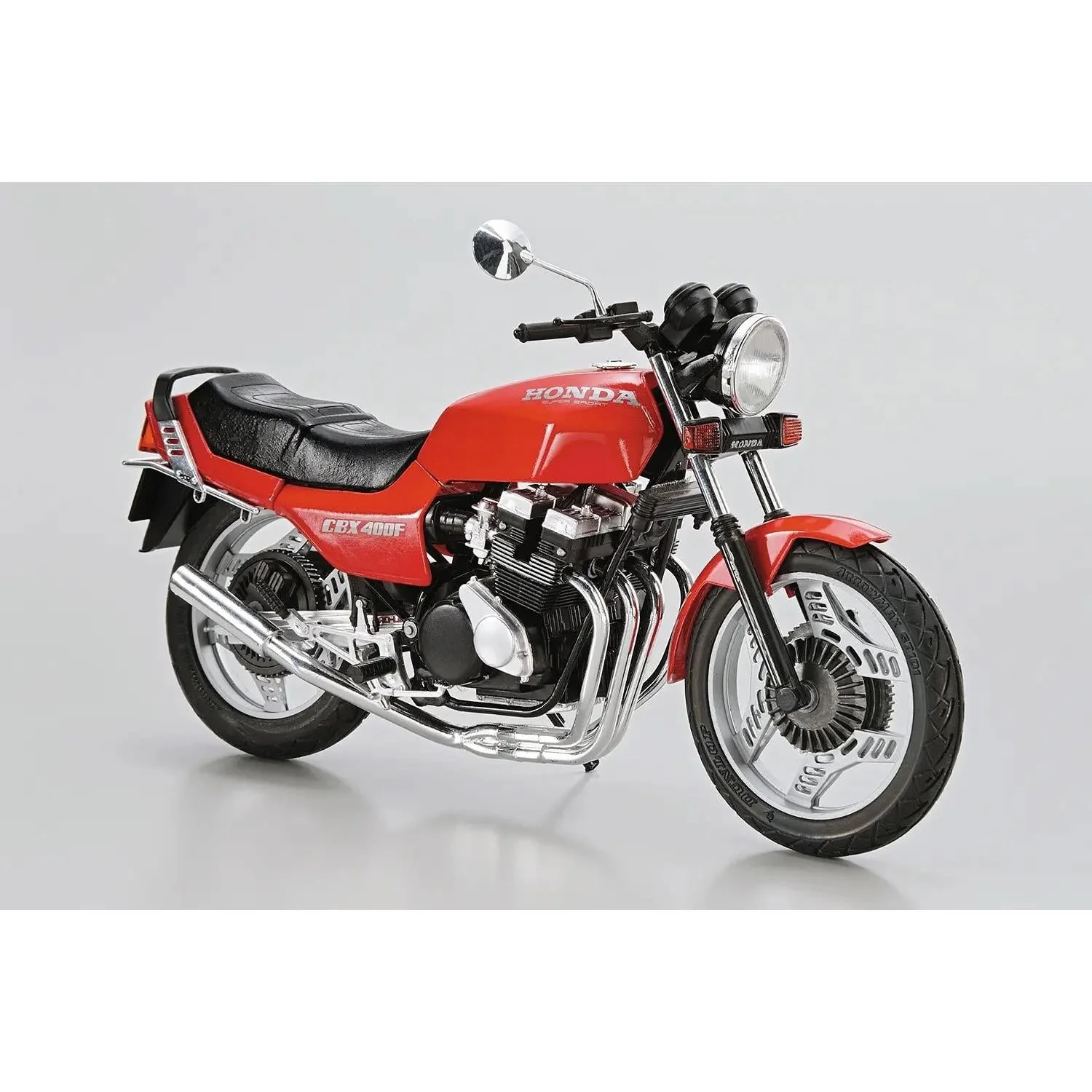 Aoshima 1/12 Honda NC07 CBX400F Monza Red - Image 2
