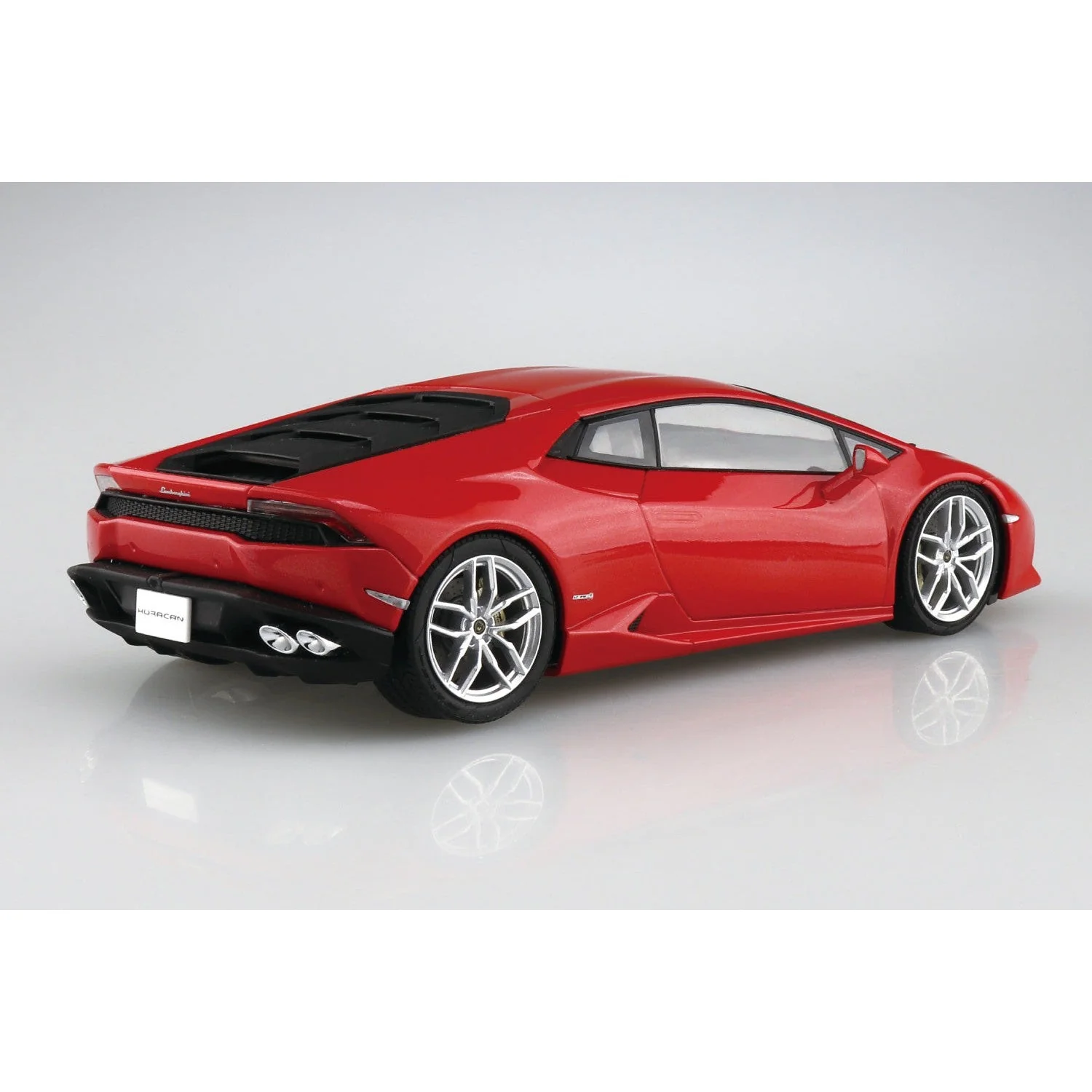 Aoshima 1/24 14 Lamborghini Huracan Red - Image 4