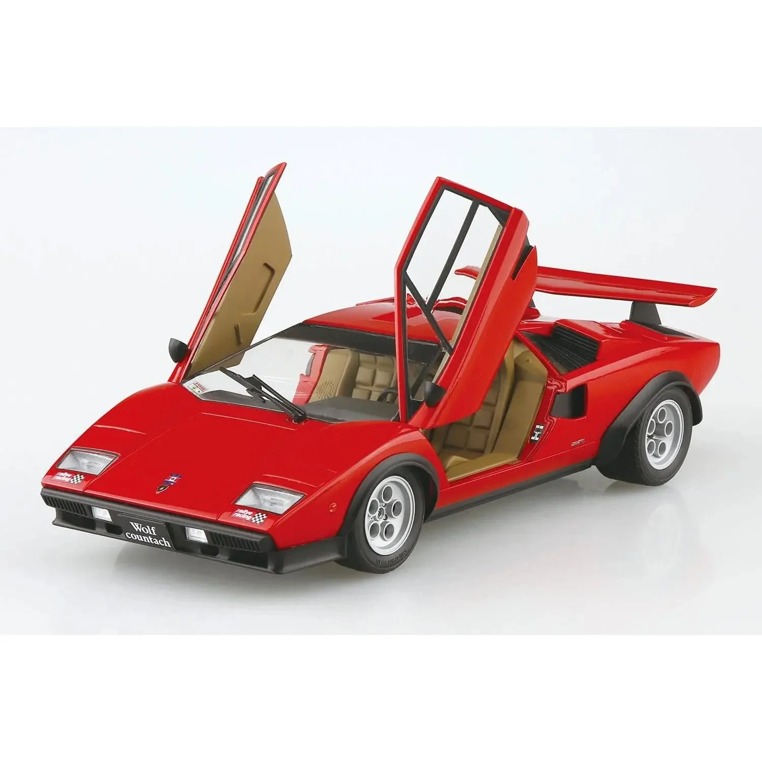 Aoshima 1/24 75 Wolf Countach Version 1 - Image 4