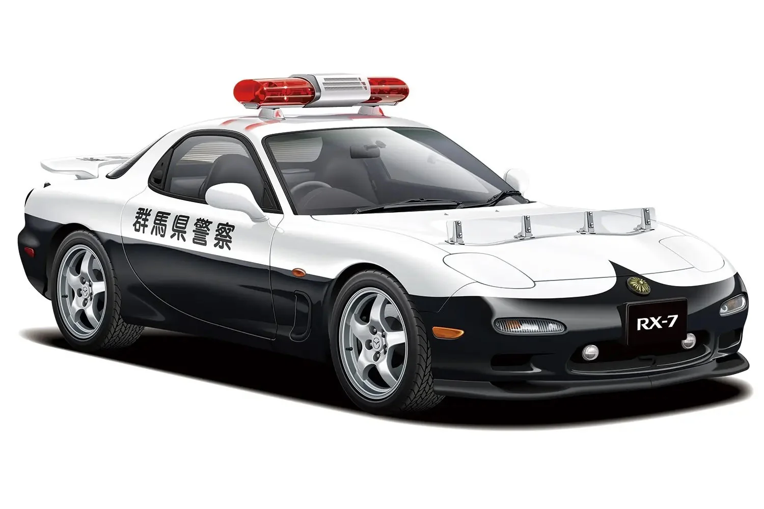 Aoshima 1/24 Mazda FD3S RX7 th Patrol Car 98 - Image 2