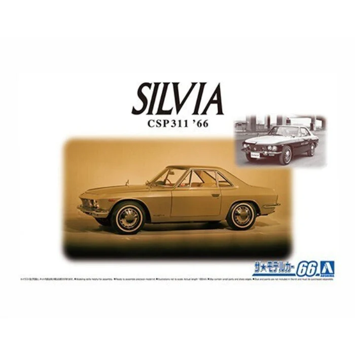 Aoshima 1/24 Nissan CSP311 Silvia '66 - Image 3