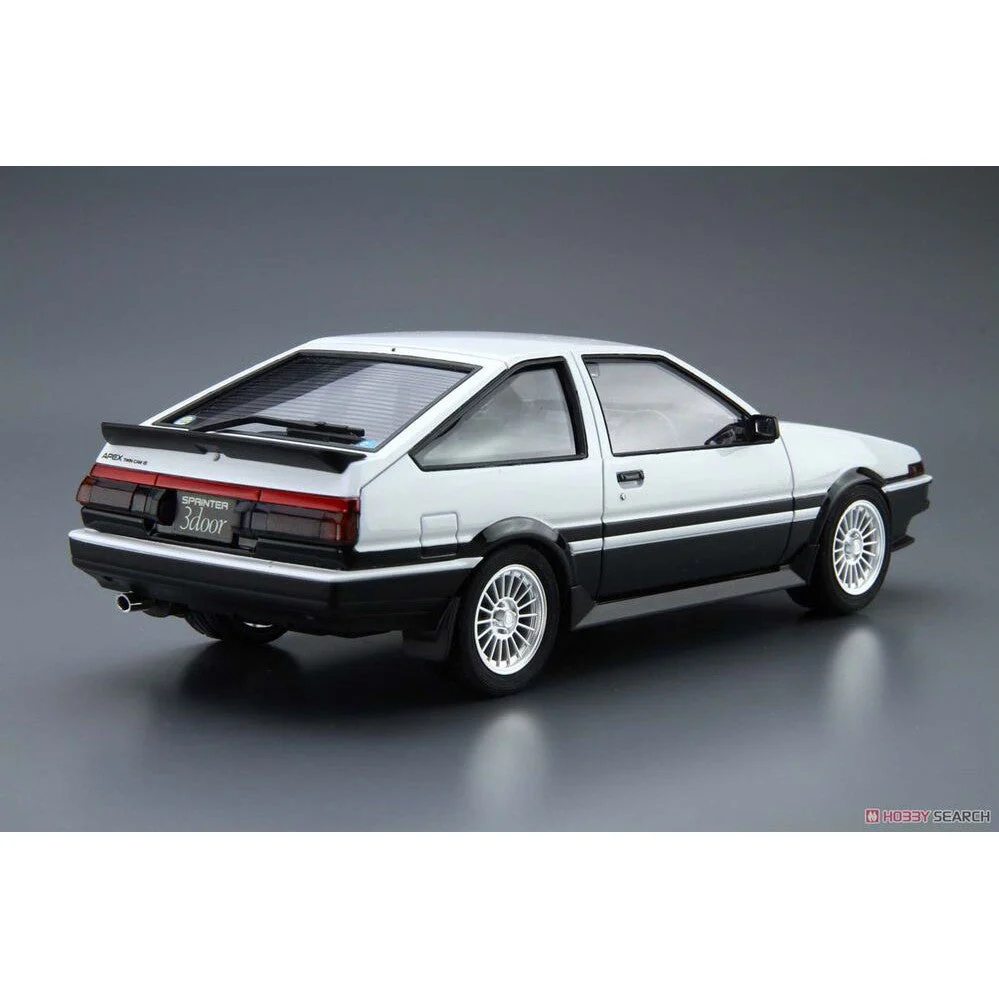 Aoshima 1/24 Toyota AE86 Sprinter Trueno Gtapex 85 - Image 4