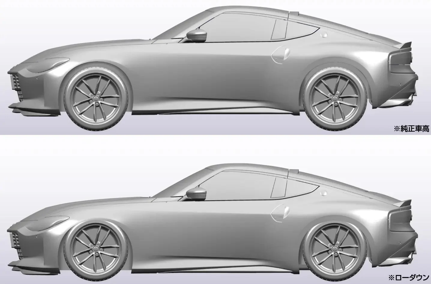 Aoshima 1/32 Snap Nissan RZ34 Fairlady Z (Seiran Blue) - Image 5