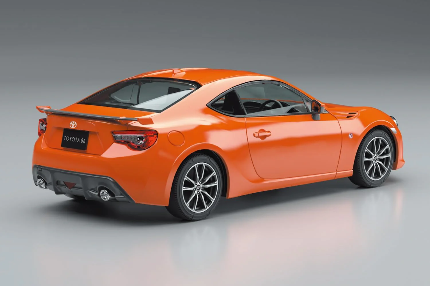 Aoshima 1/32 Snap Toyota 86 (Orange Metallic) - Image 4