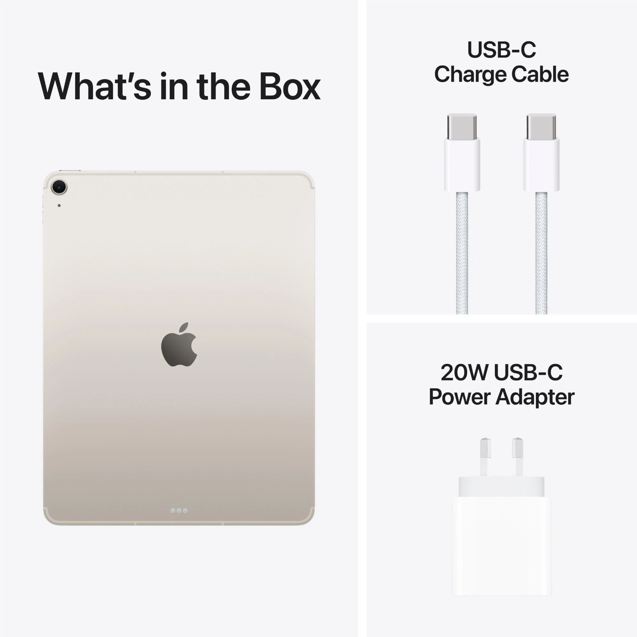 Apple iPad Air 13-inch M3 512GB Wi-Fi + Cellular (Starlight) - Image 7