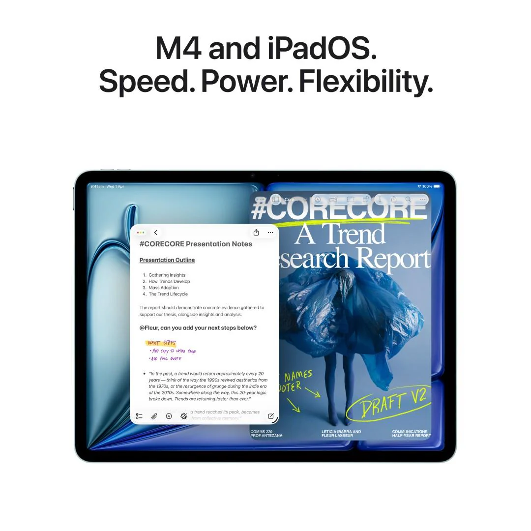 Apple iPad Air 13-inch M4 128GB Wi-Fi + Cellular (Purple) - Image 4