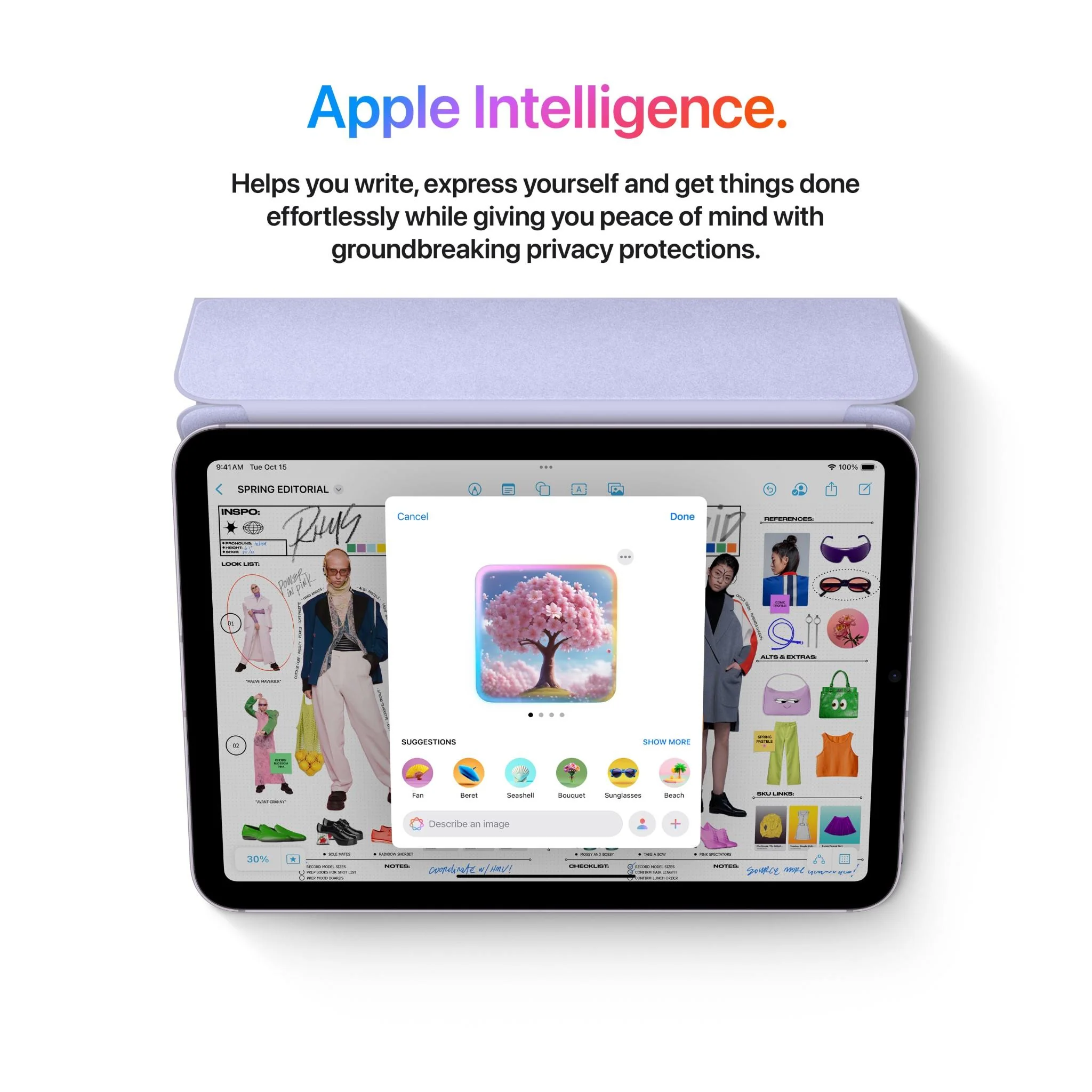 Apple iPad mini 8.3-inch Wi-Fi 128GB (Purple/A17 Pro Chip)[~Refurbished] - Image 8