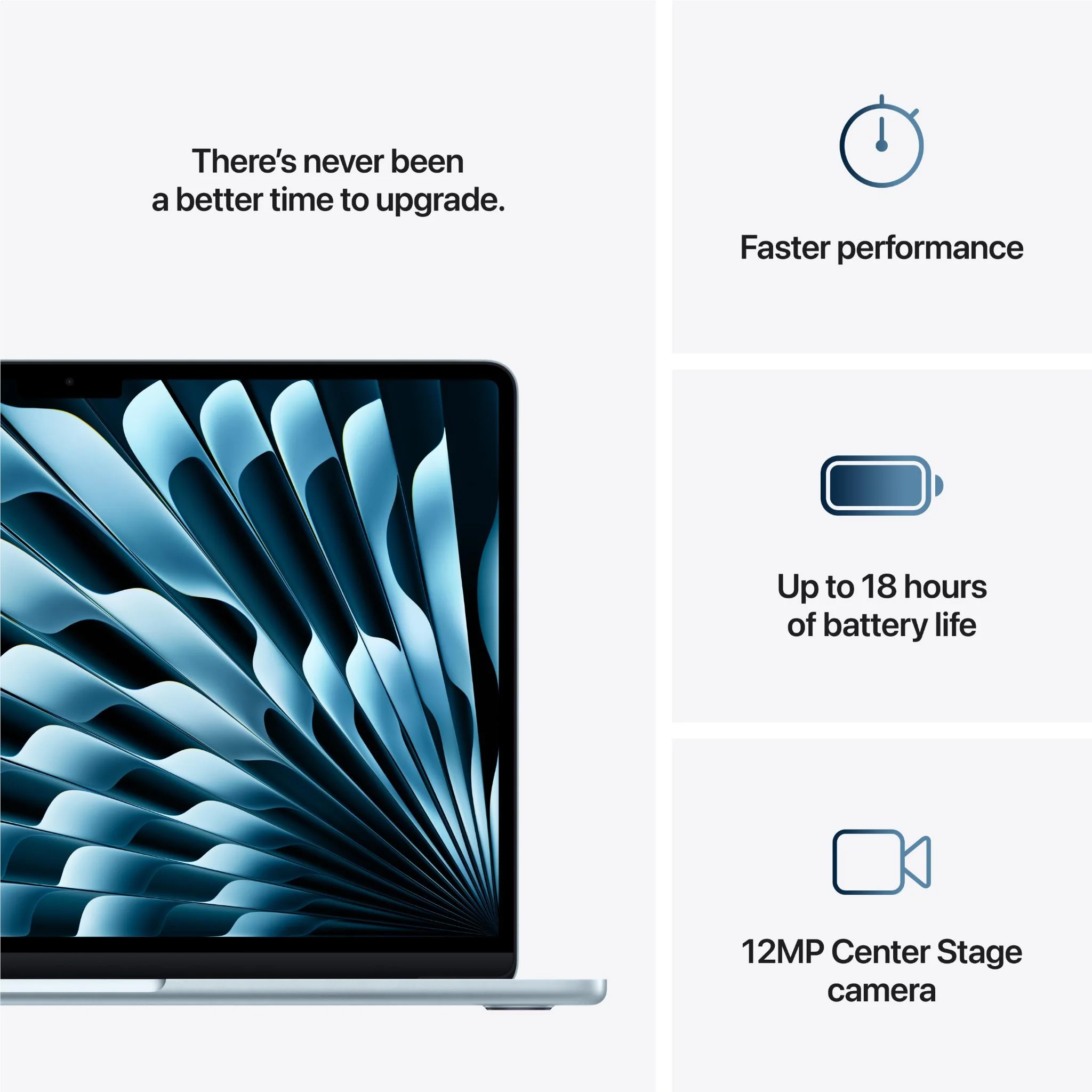 Apple MacBook Air 13-inch with M4 Chip, 512GB/16GB (Sky Blue)[~Refurbished] - Image 10