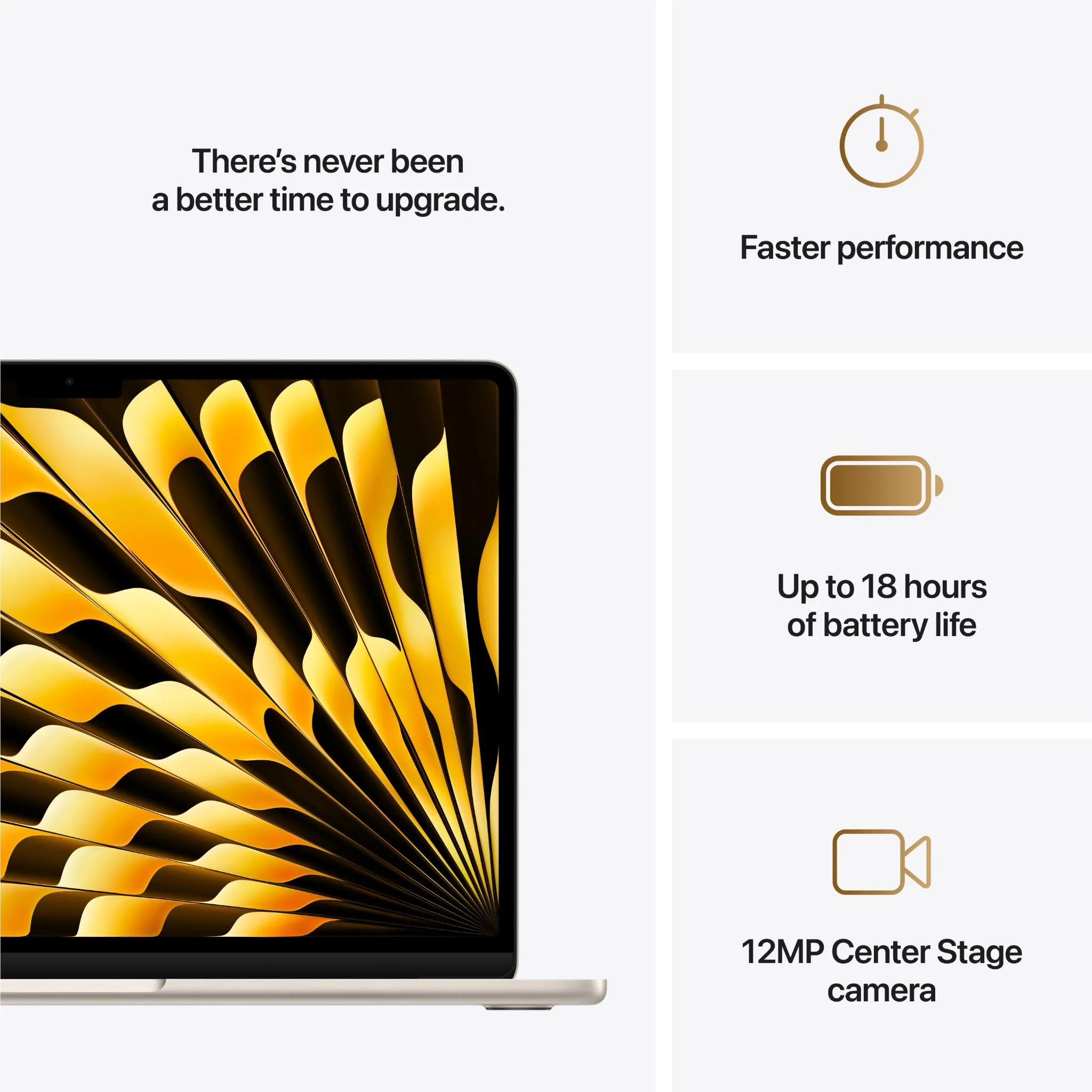 Apple MacBook Air 13-inch with M4 Chip, 512GB/16GB (Starlight)[~Refurbished] - Image 10