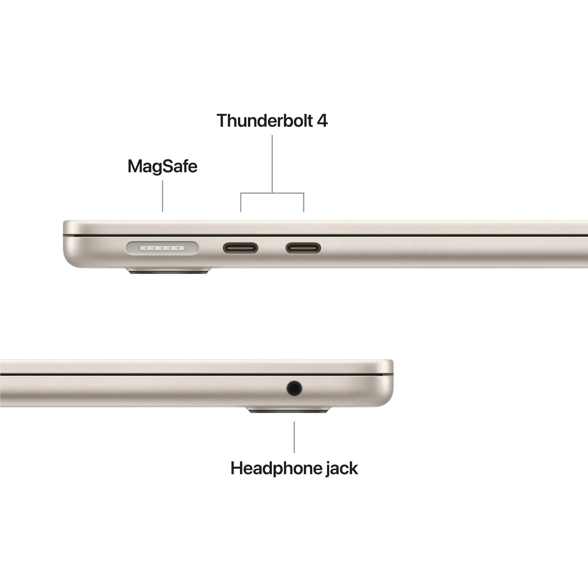 Apple MacBook Air 13-inch with M5 Chip, 1TB/24GB (Starlight) - Image 6