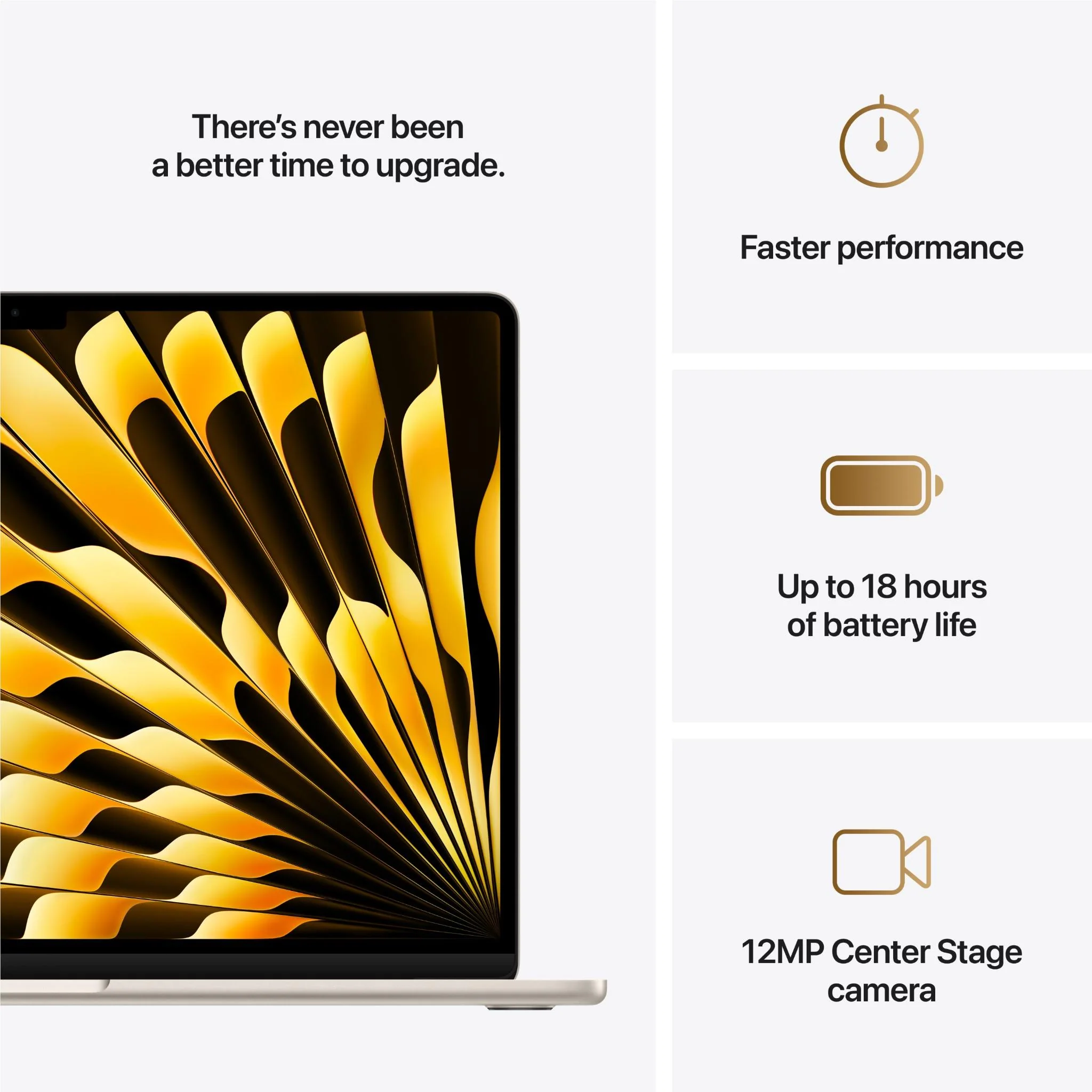 Apple MacBook Air 15-inch with M4 Chip, 256GB/16GB (Starlight) - Image 10