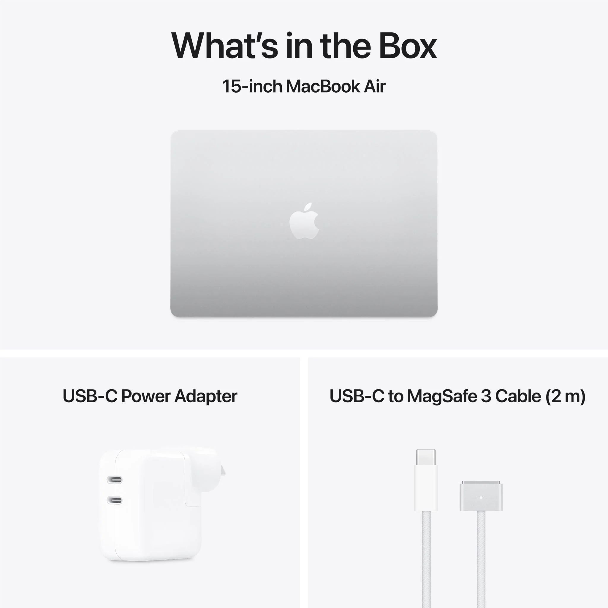 Apple MacBook Air 15-inch with M4 Chip, 512GB/16GB (Silver) - Image 11