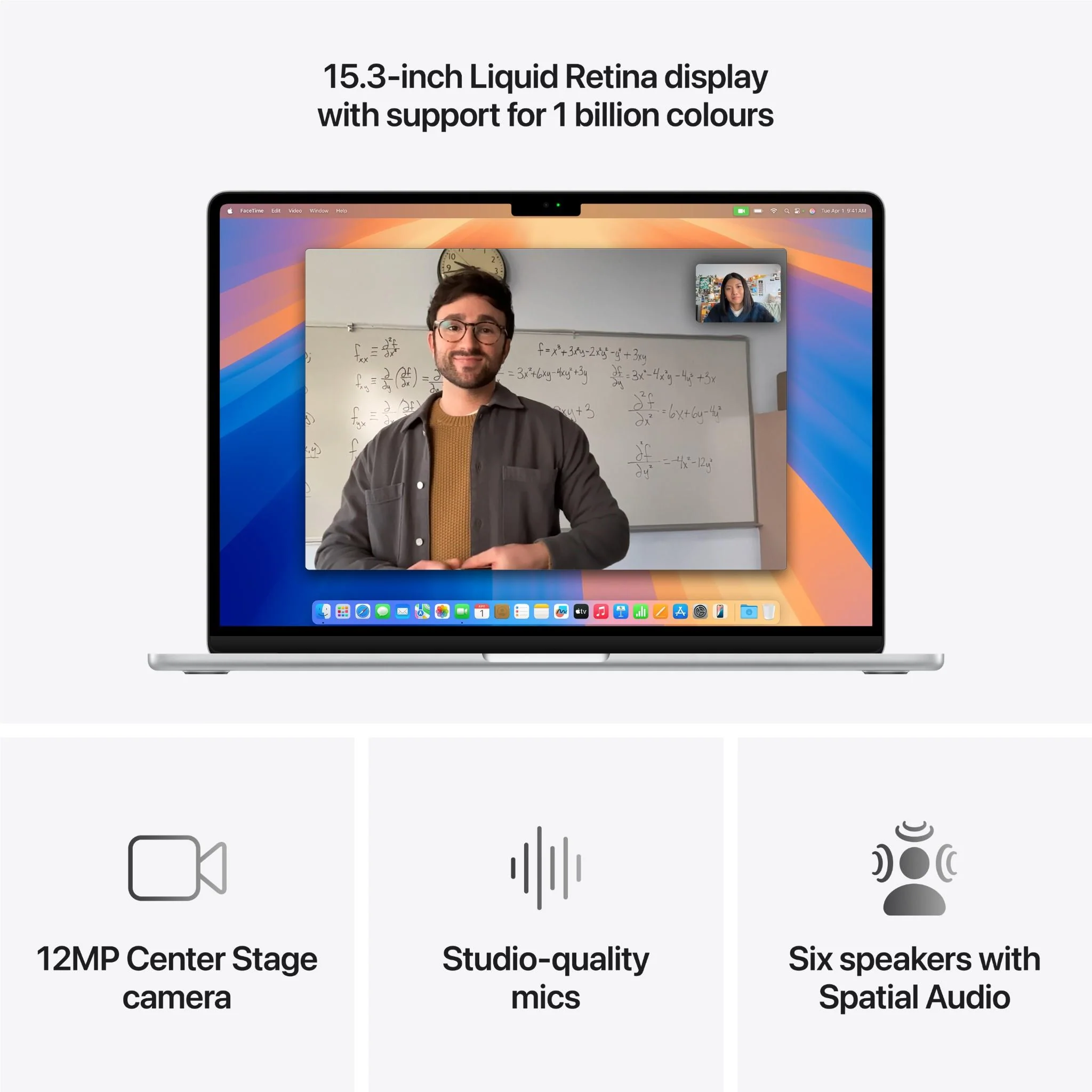 Apple MacBook Air 15-inch with M4 Chip, 512GB/16GB (Silver) - Image 5