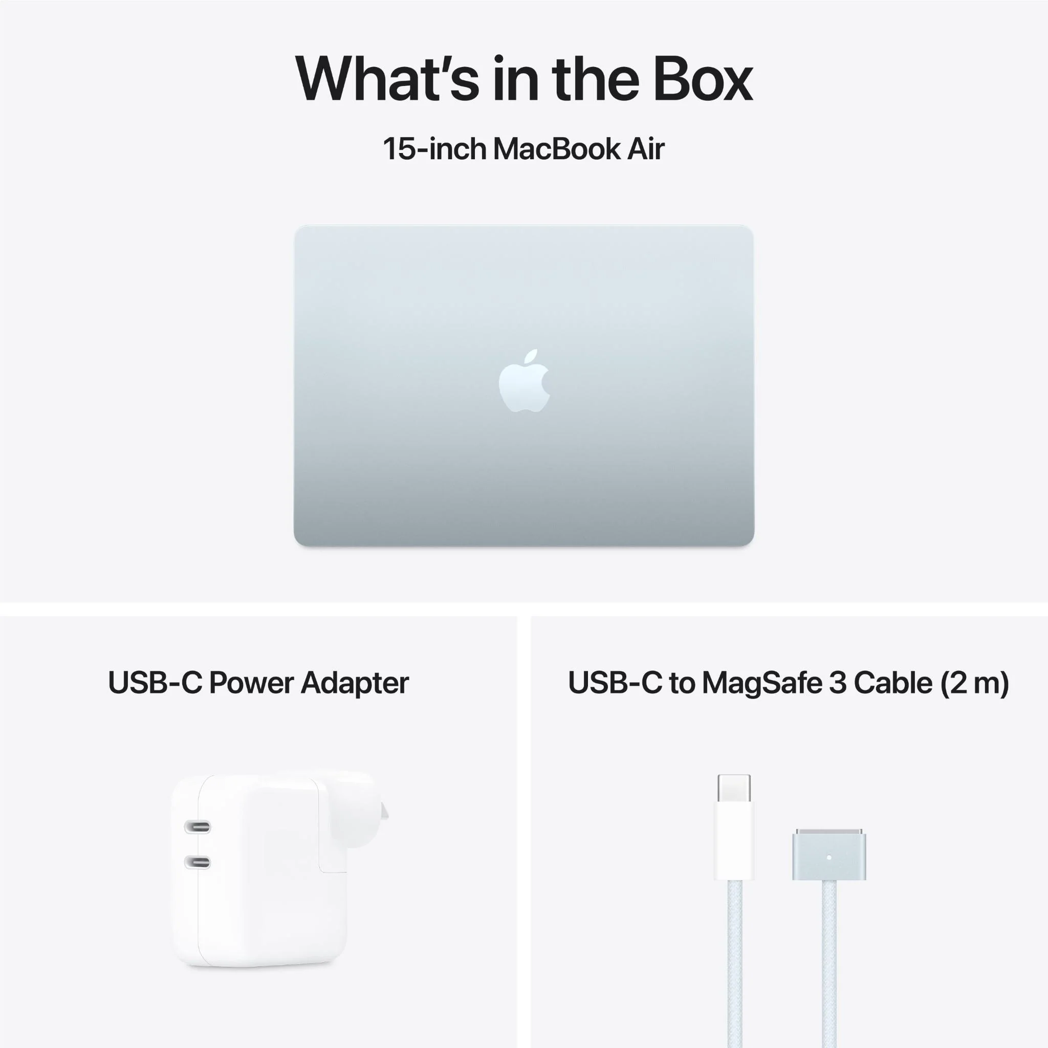 Apple MacBook Air 15-inch with M4 Chip, 512GB/16GB (Sky Blue) - Image 11