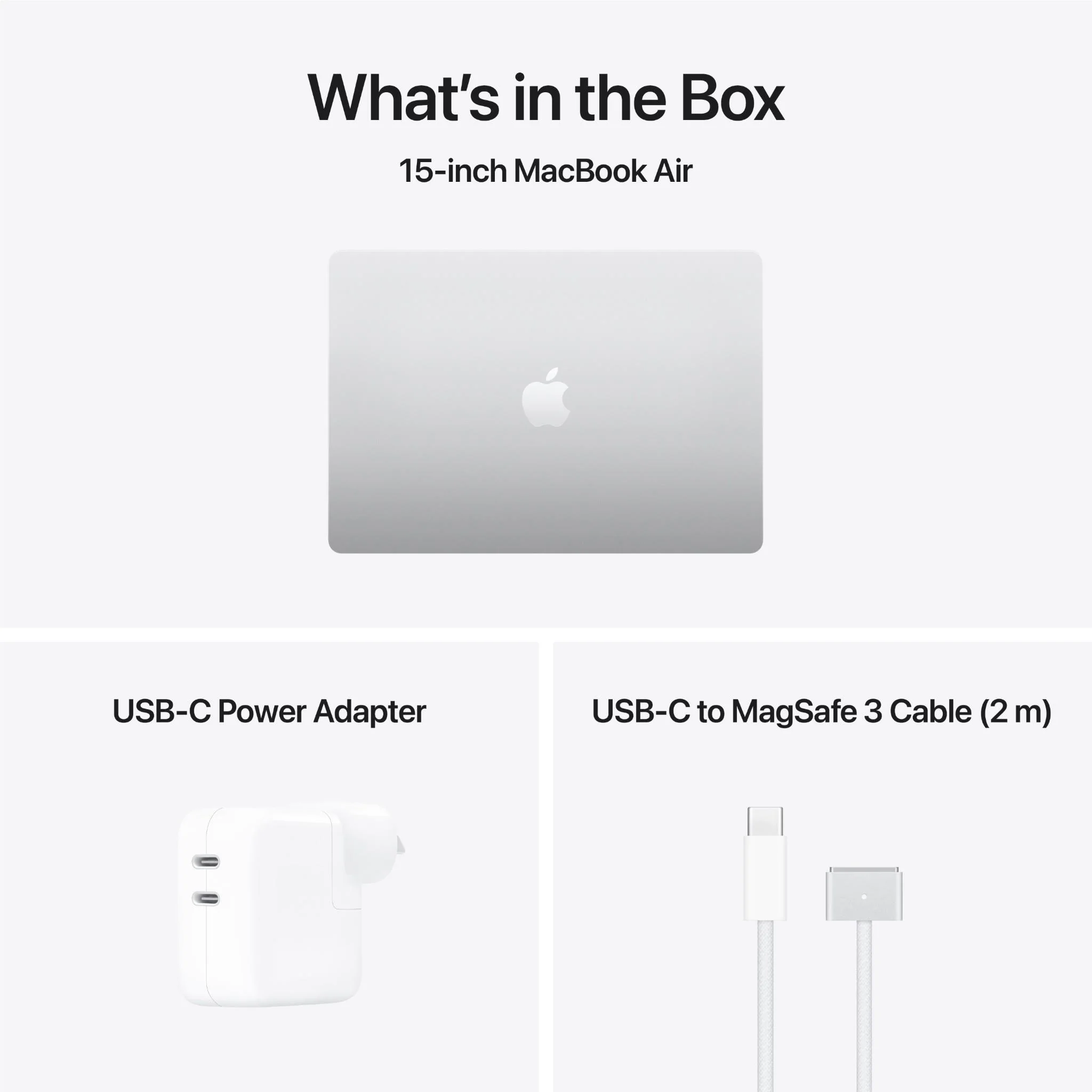Apple MacBook Air 15-inch with M5 Chip, 1TB/24GB (Silver) - Image 9