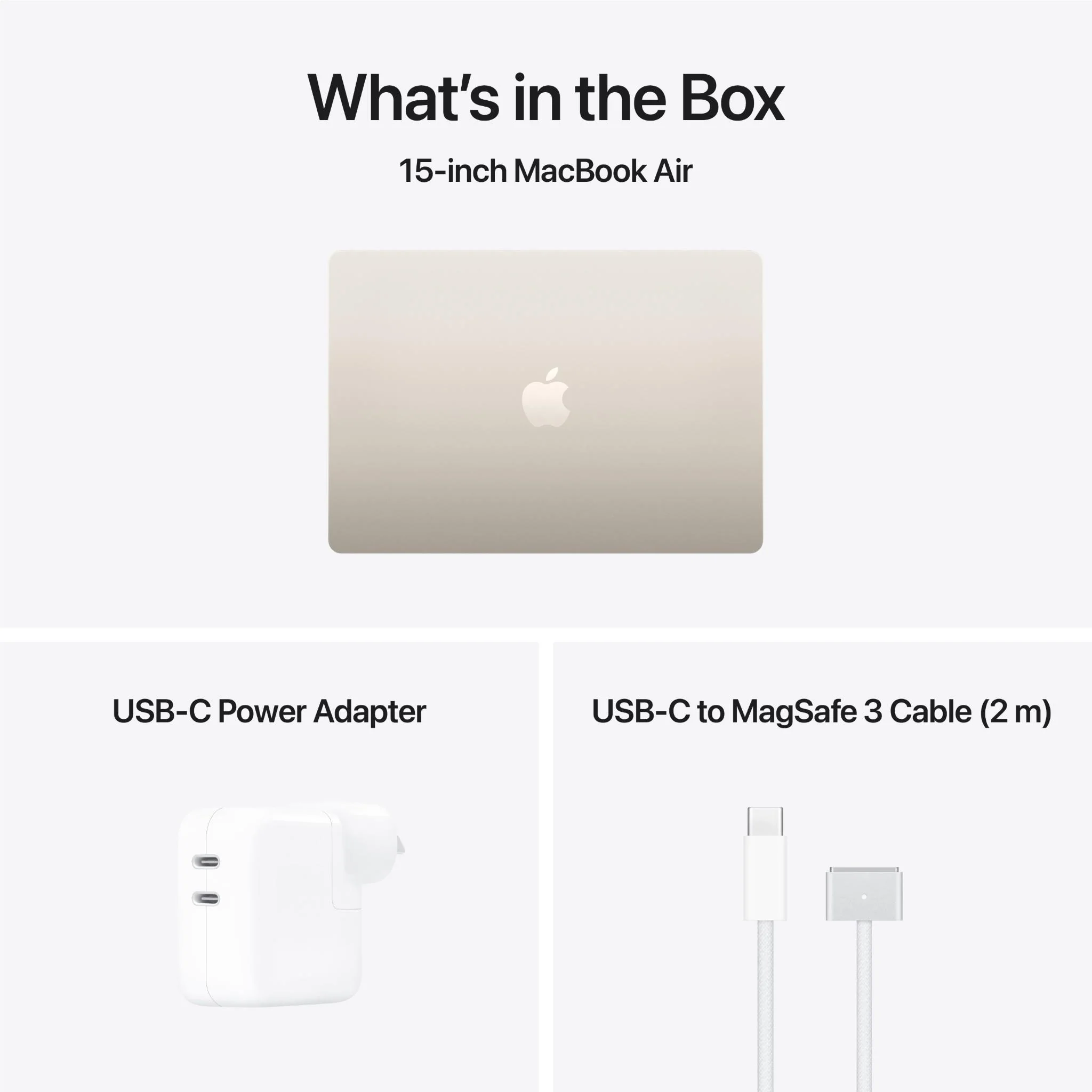 Apple MacBook Air 15-inch with M5 Chip, 512GB/16GB (Starlight) - Image 9