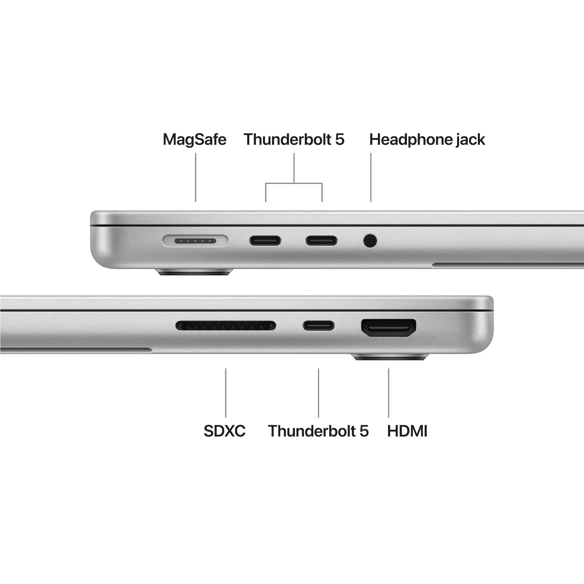 Apple MacBook Pro 14-inch with M5 Pro Chip 18-Core, 2TB/24GB (Silver) - Image 7