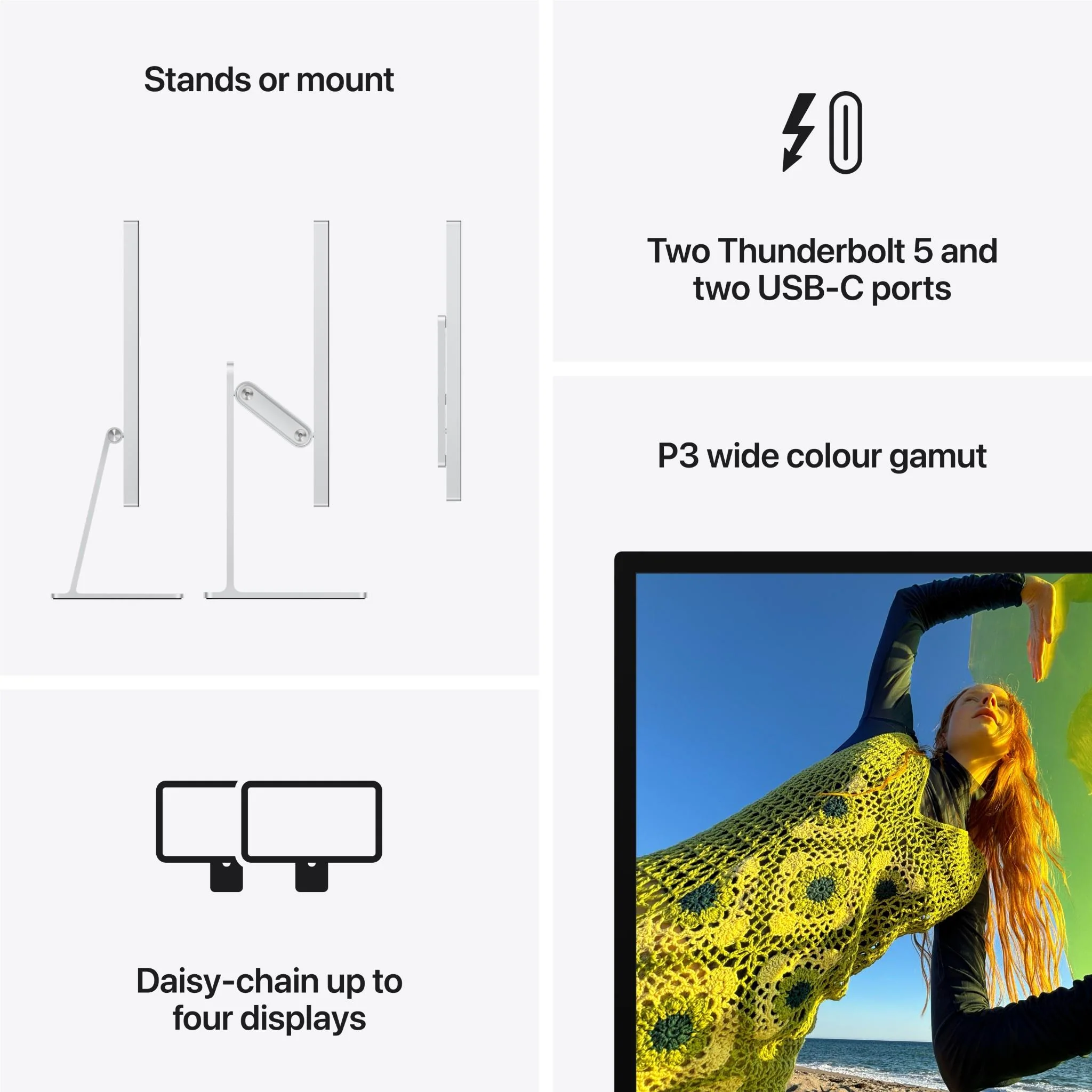 Apple Studio Display 27-inch 5K Retina (VESA Mount)[Nano Glass] - Image 8