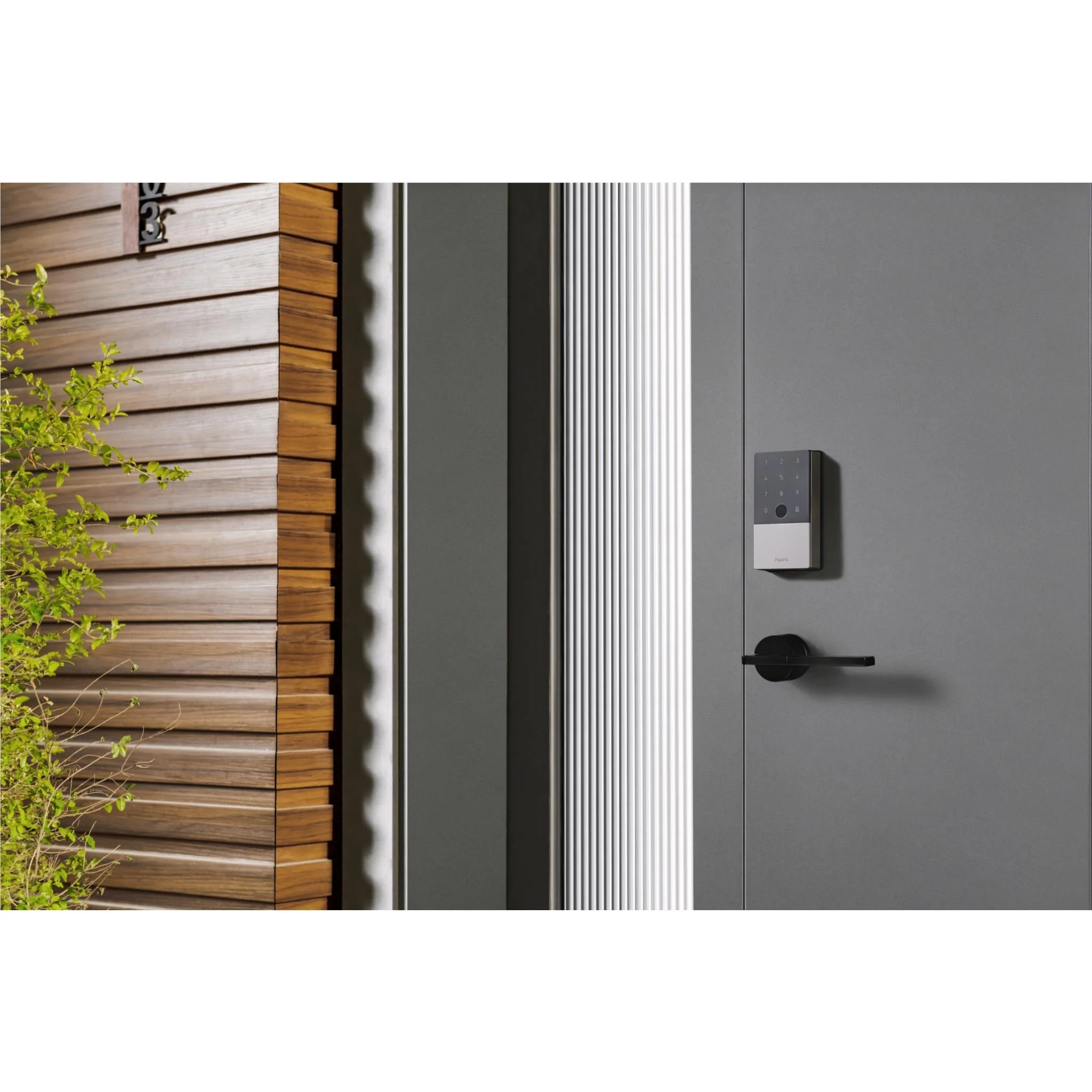 Aqara Smart Door Lock U100 with E1 Hub Kit (Silver) - Image 8