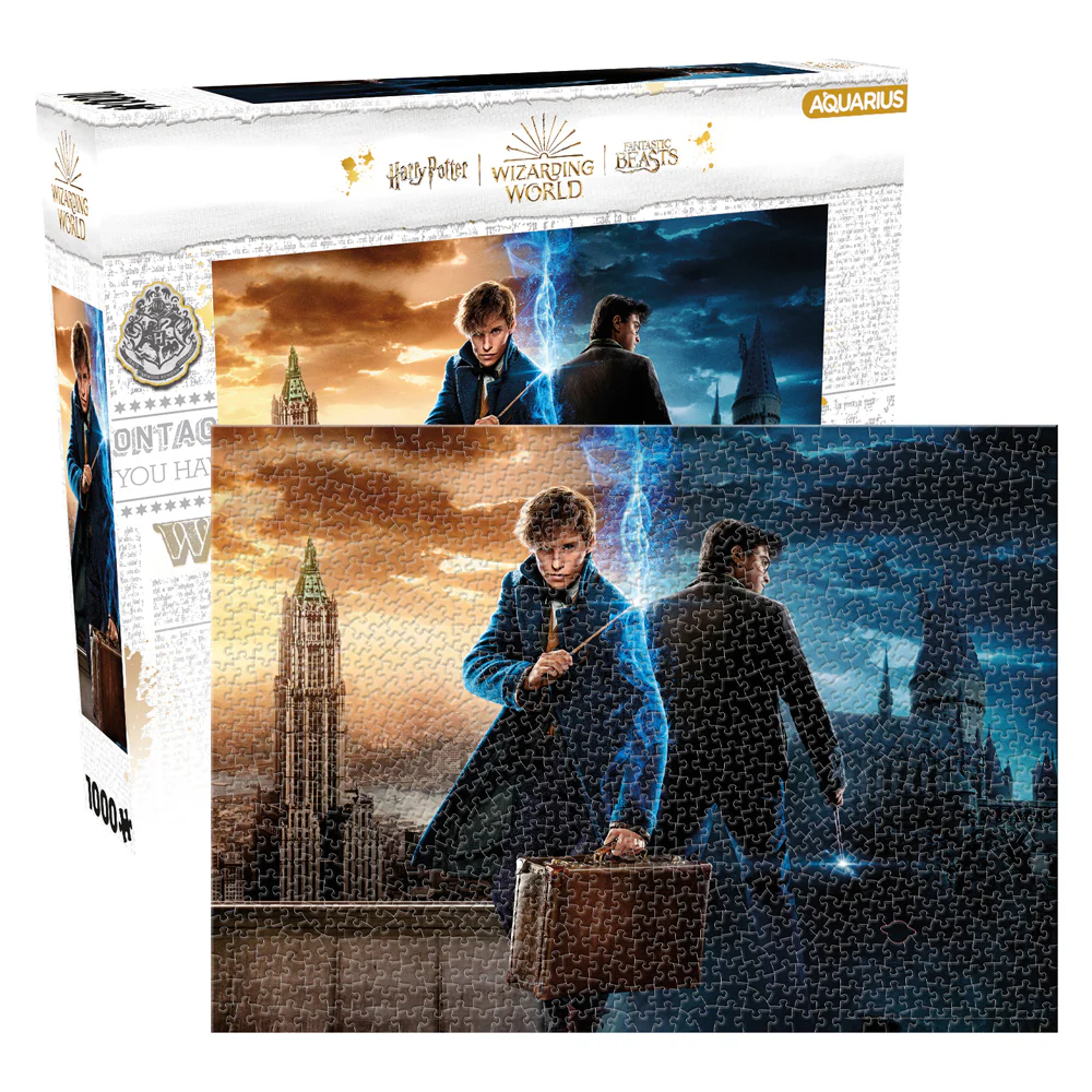 Aquarius 1000pc Aquarius 51x71cm Harry Potter Wizarding World Jigsaw Puzzle