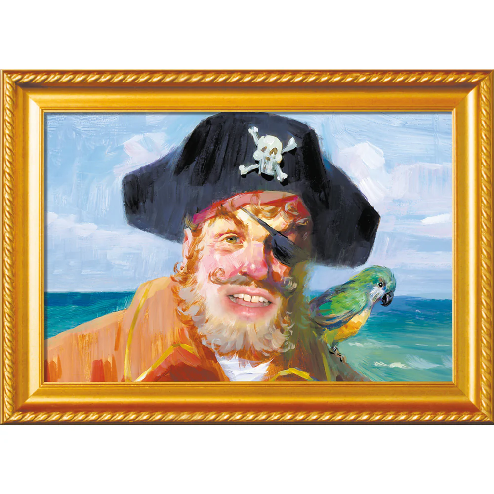 Aquarius 1000pc Aquarius SpongeBob Painty The Pirate Jigsaw Puzzle 51x71cm - Image 3