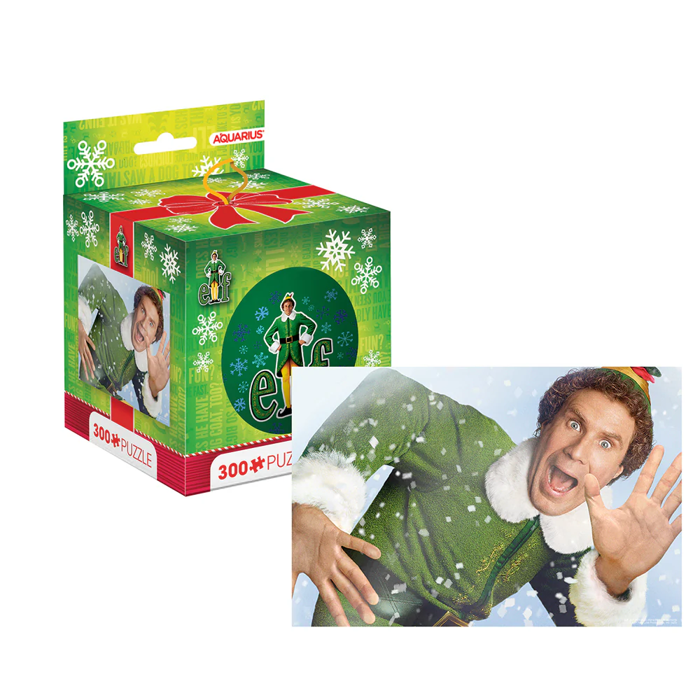 Aquarius 300pc Elf Christmas Jigsaw Puzzle 15x20cm - Image 2