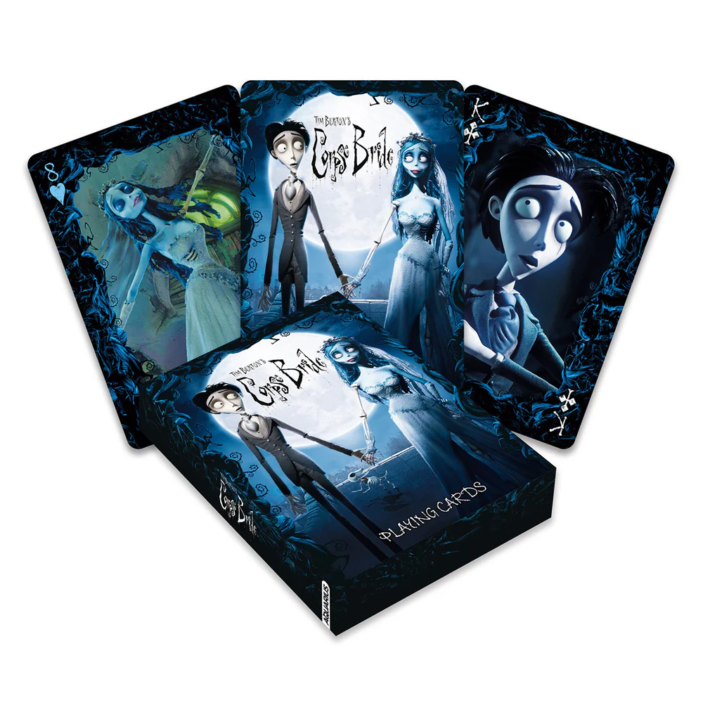 Aquarius Corpse Bride Playing Cards Poker Family Fun Game Party Gaming Deck