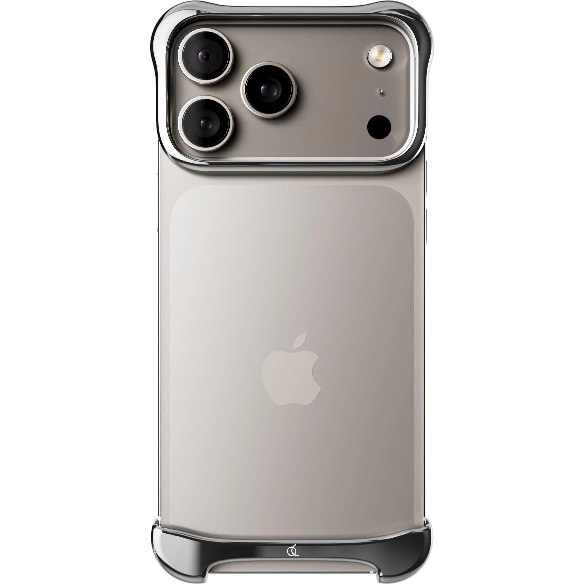Arc Pulse iPhone 17 Pro Max Aluminium Protector (Polished Silver) - Image 3