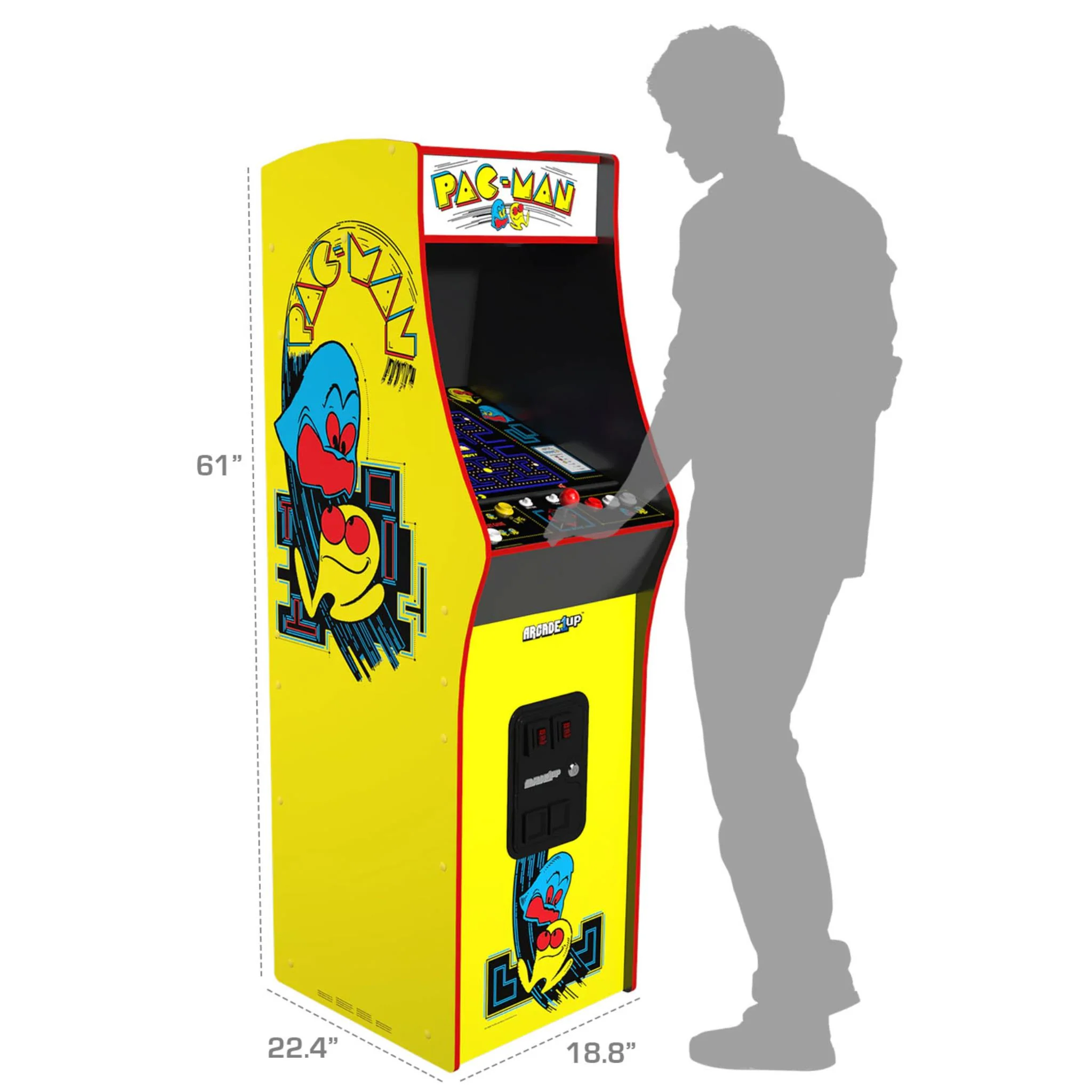 Arcade1Up Pac-Man Deluxe Edition Arcade Machine - Image 5