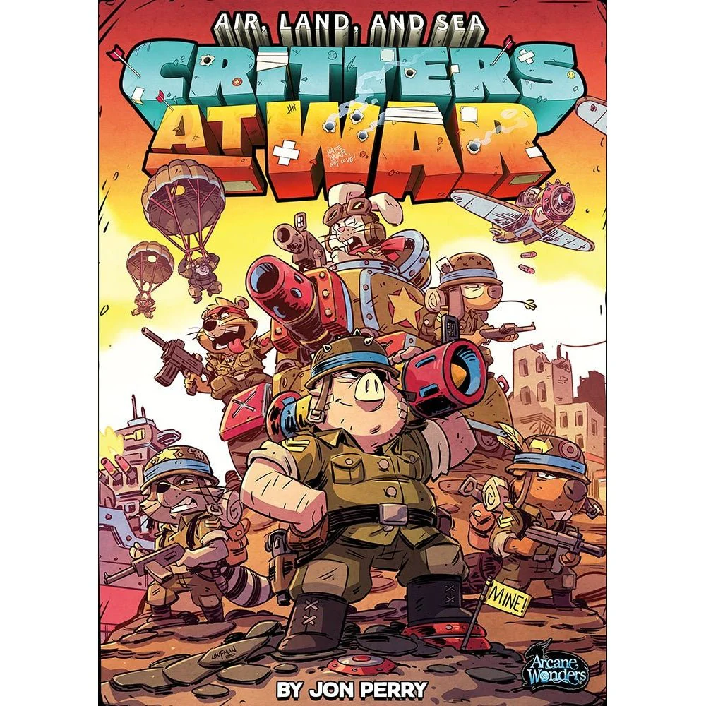 Arcane Wonders Air Land and Sea Critters at War Board Game
