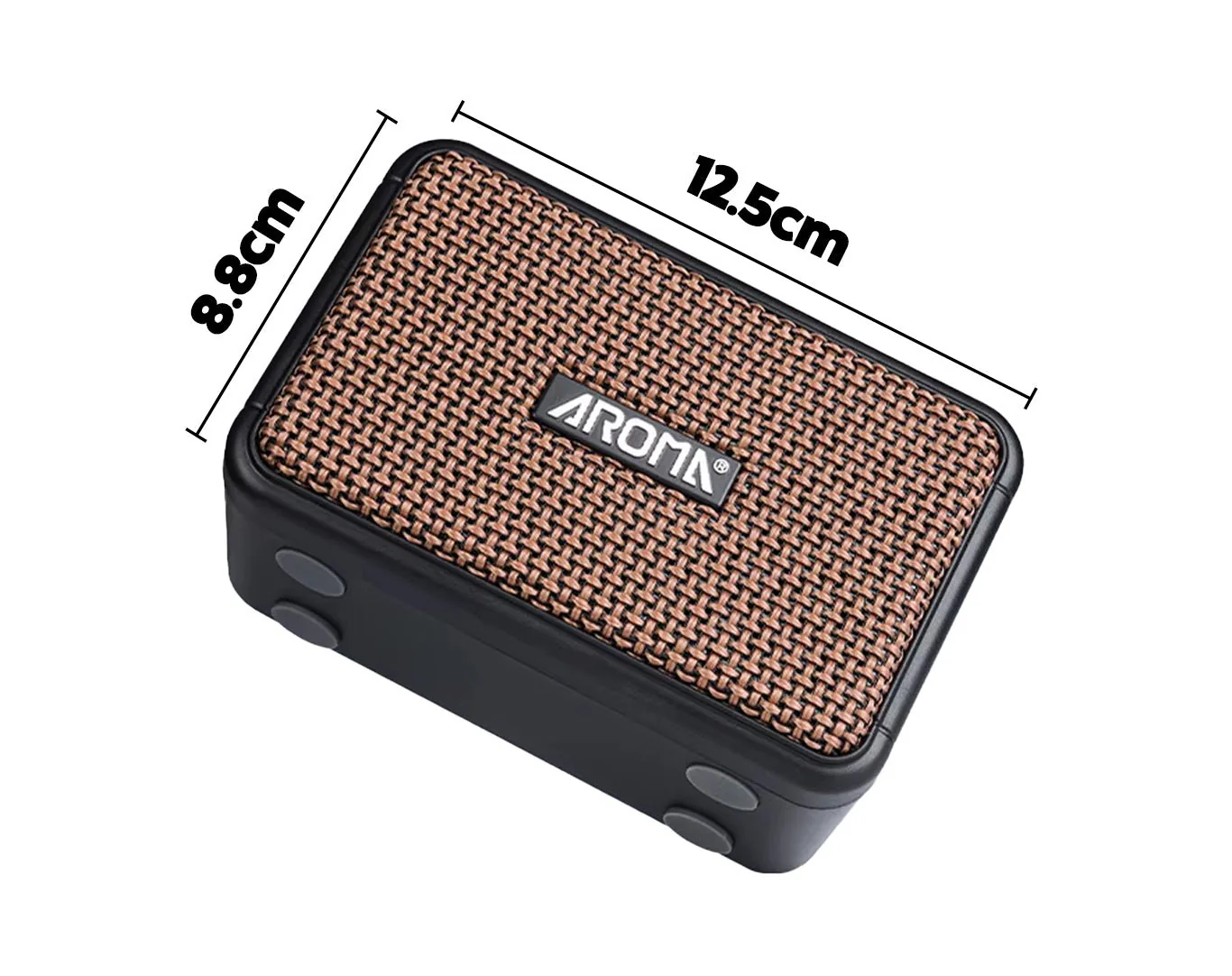 Aroma Mini Guitar Amplifier with Bluetooth - Image 4