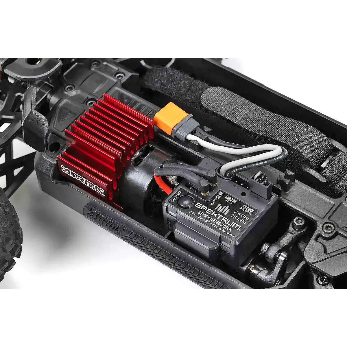 ARRMA Granite Grom 4x4 RC Monster Truck Electric 4WD 1/18 Scale RTR (Red) - Image 6