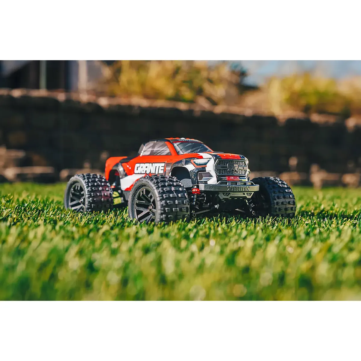 ARRMA Granite Grom 4x4 RC Monster Truck Electric 4WD 1/18 Scale RTR (Red) - Image 9