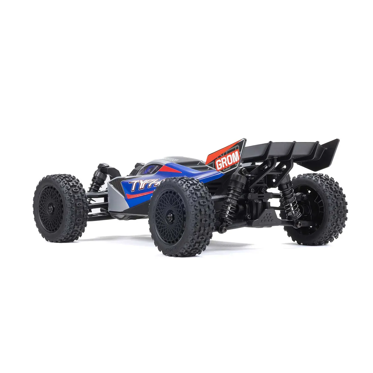 ARRMA Typhon Grom 4X4 RC Buggy (Blue/Silver) - Image 5