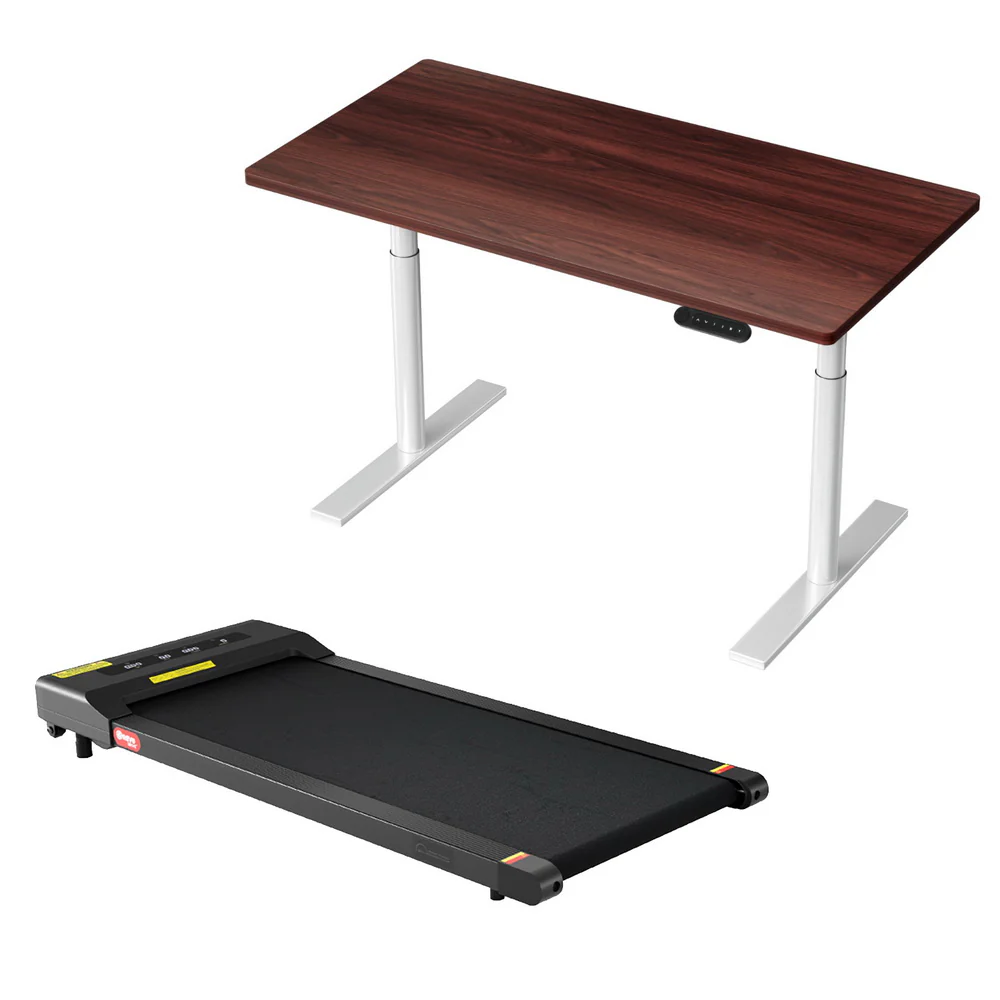 Artiss 400mm Treadmill Electric Walking Pad with 120cm Automatic Standing Desk - Image 3