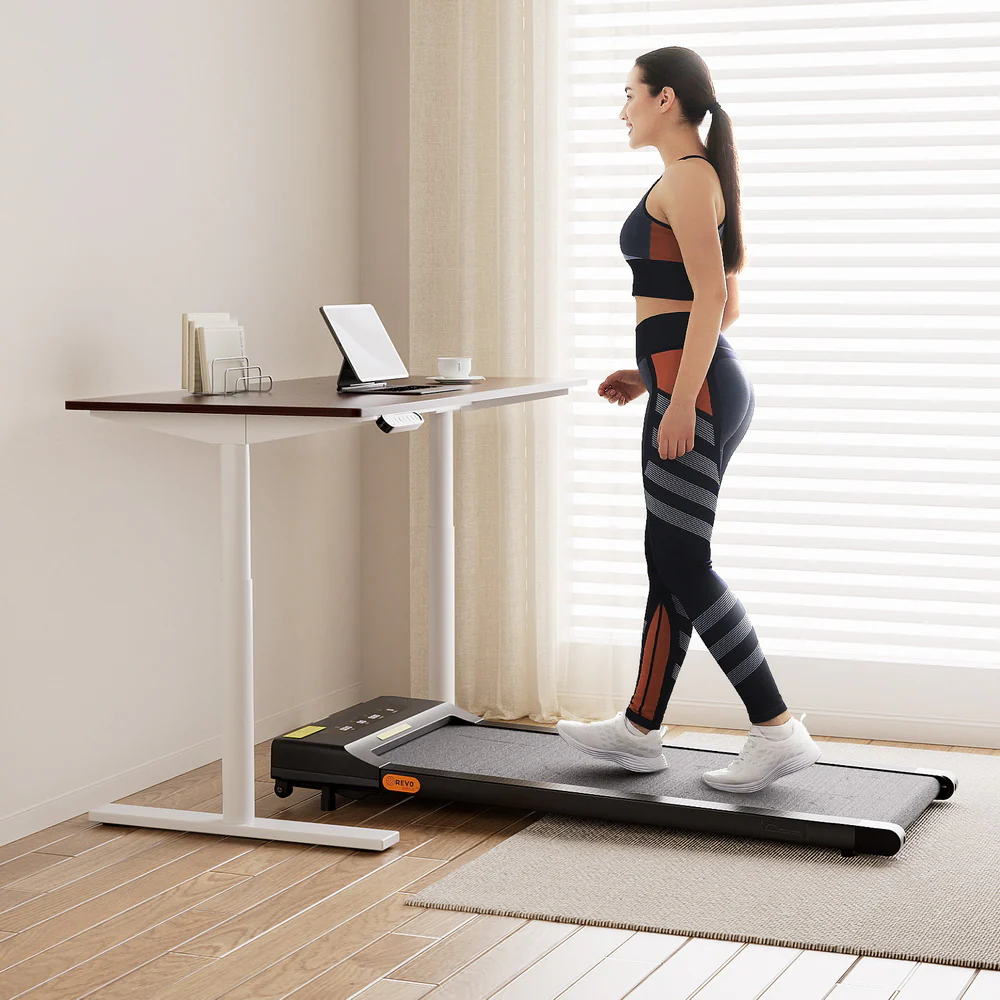 Artiss 400mm Treadmill Electric Walking Pad with 120cm Automatic Standing Desk - Image 9