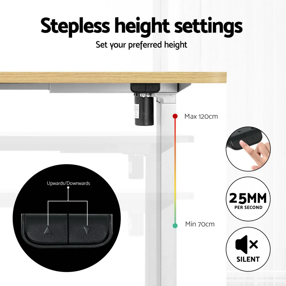 Artiss Electric Treadmill with 120cm Automatic Standing Desk Walking Pad 400mm - Image 7