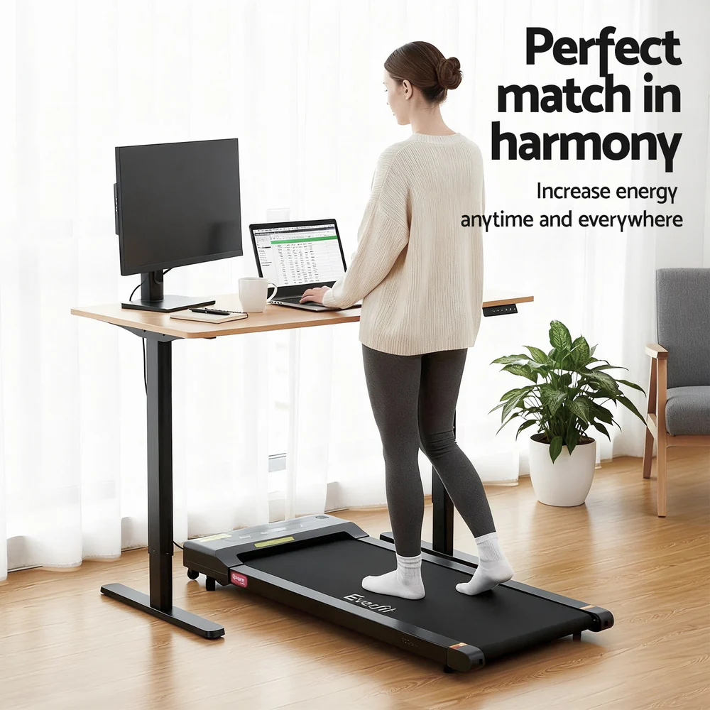Artiss Electric Treadmill with 120cm Automatic Standing Desk Walking Pad 400mm - Image 6
