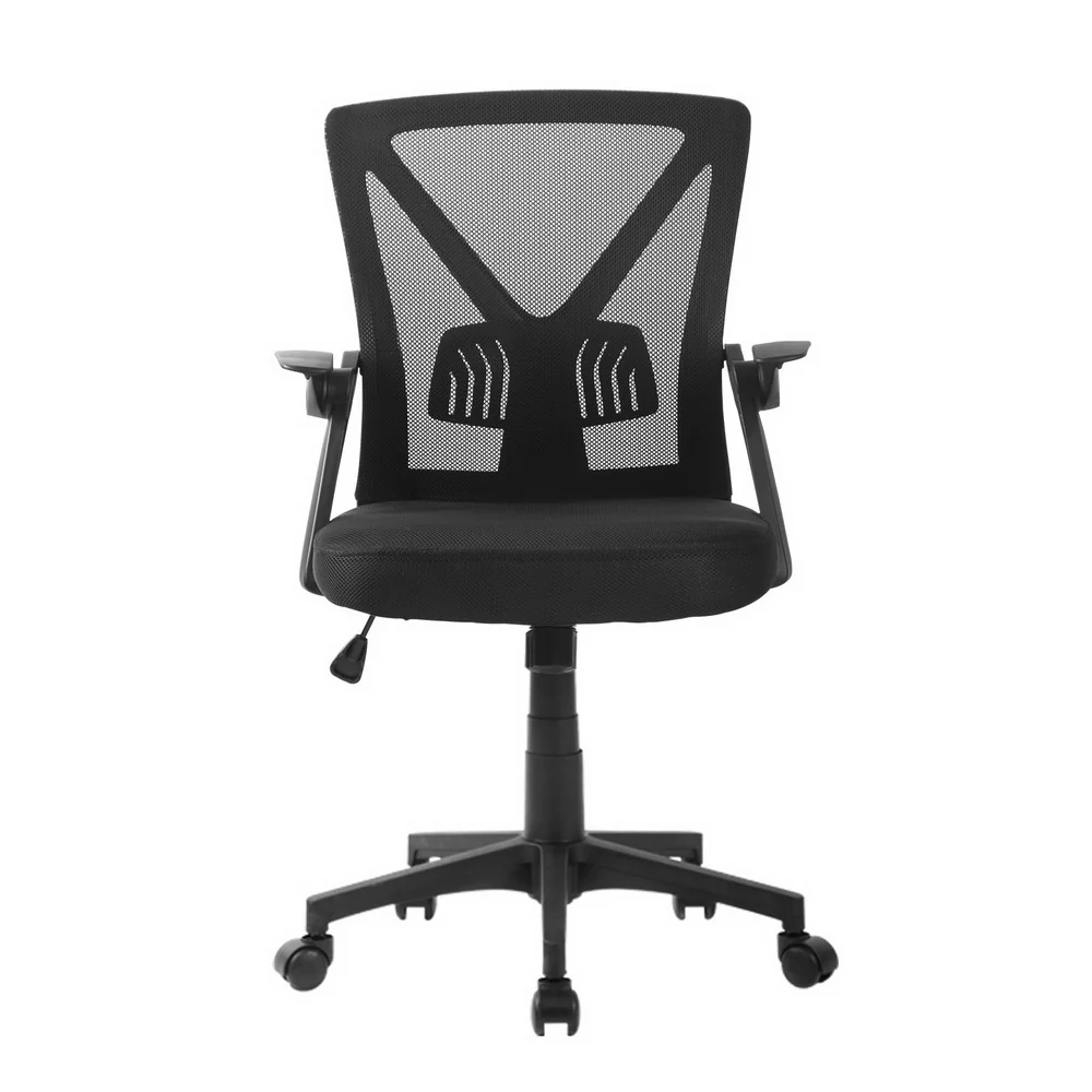 Artiss Mesh Office Chair Mid Back (Black) - Image 3