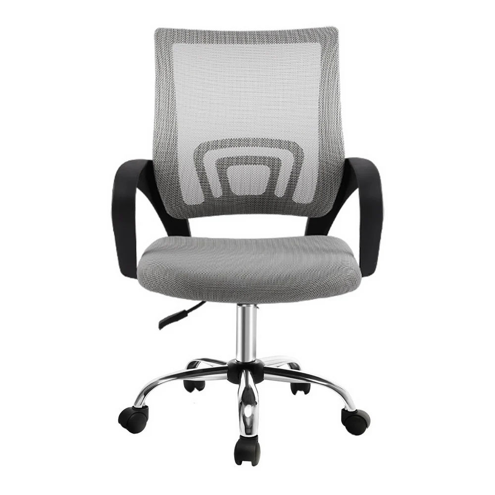 Artiss Mesh Office Chair Mid Back (Grey) - Image 3