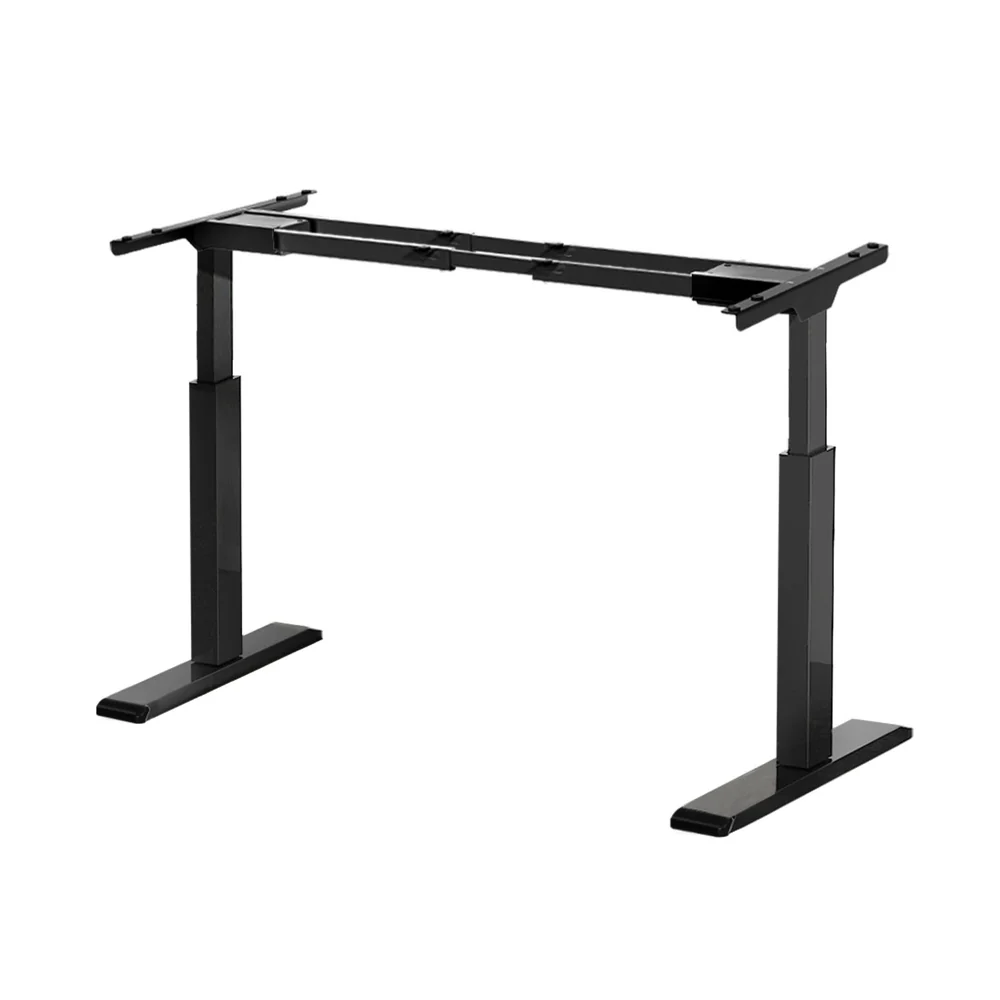 Artiss Standing Desk Frame Only Dual Motor Motorised Black - Image 3