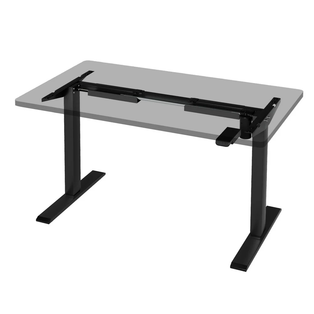 Artiss Standing Desk Frame Only Motorised Black - Image 3