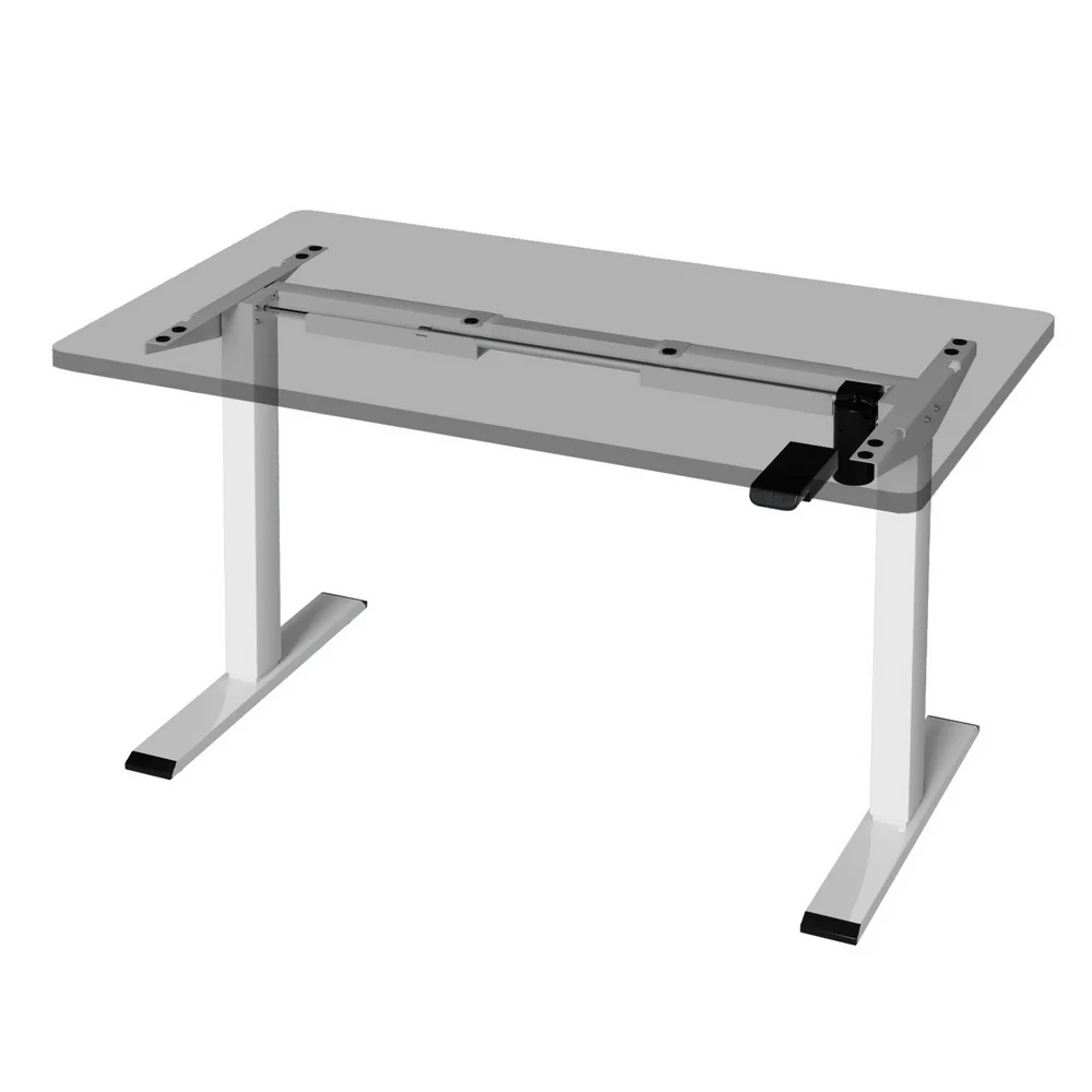 Artiss Standing Desk Frame Only Motorised White - Image 3