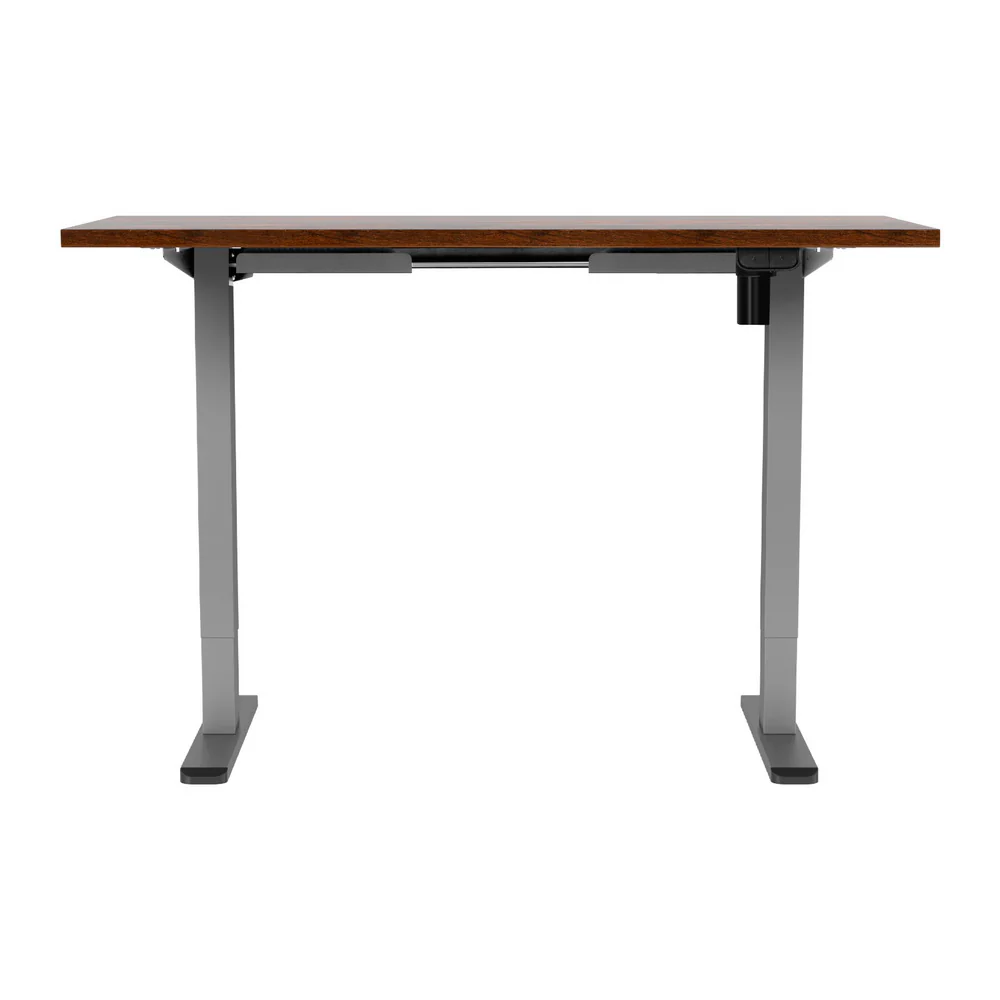 Artiss Standing Desk Motorised 120CM Rustic Brown - Image 5